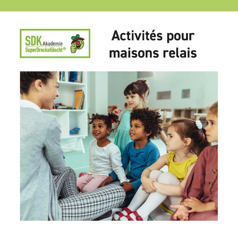 couverture de la brochure "Activités pour maisons relais"