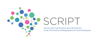 logo Script - Service de Coordination de la Recherche et de l'Innovation pédagogiques et technologiques